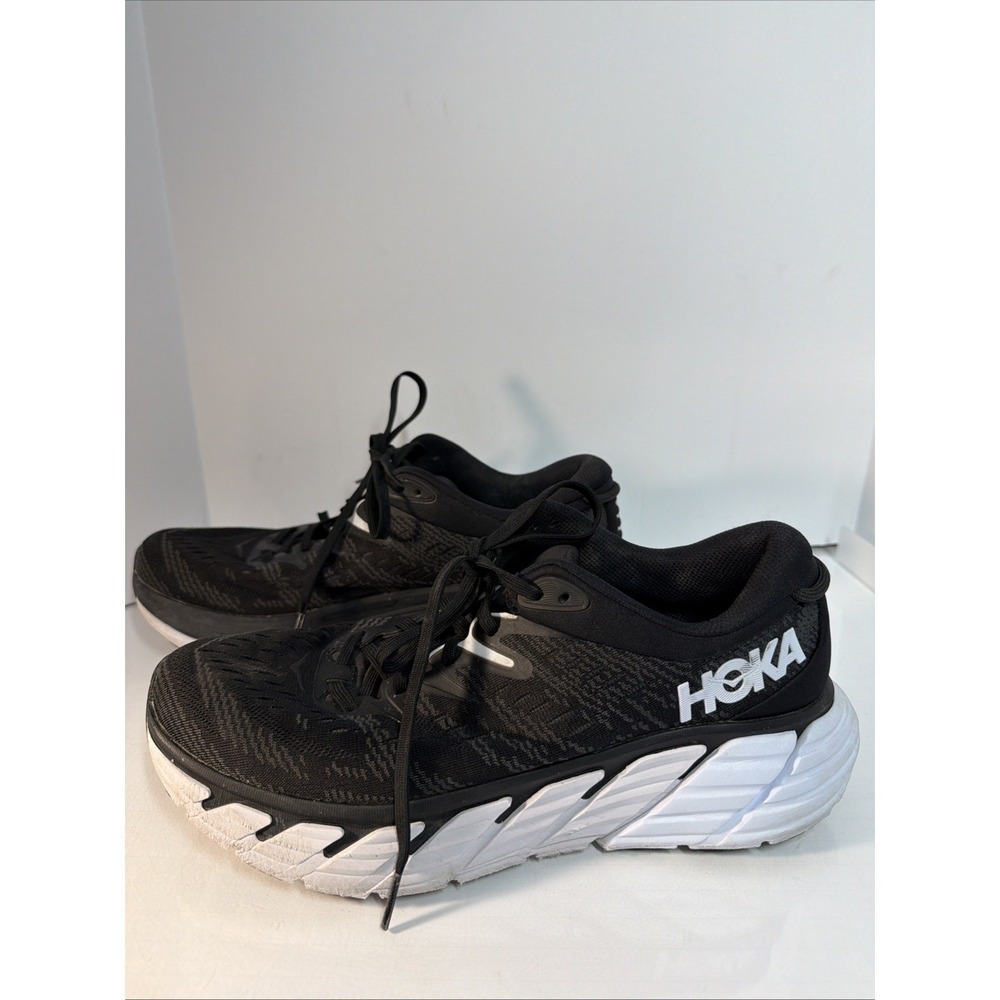Women's Hoka One Shoes, Size 10.5 D - Black & White, 1123198